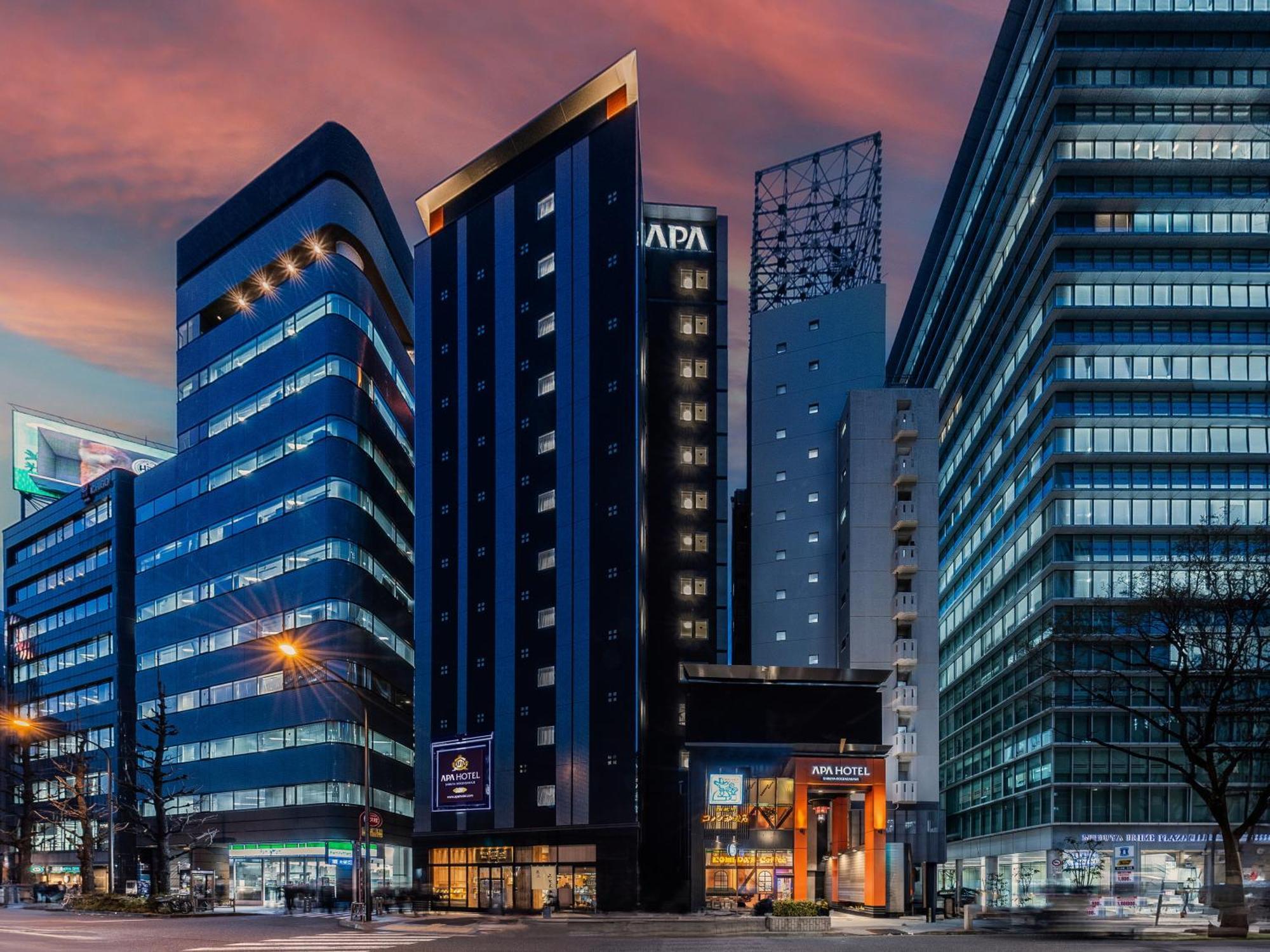 Apa Hotel Shibuya Dogenzakaue Tokyo Dış mekan fotoğraf